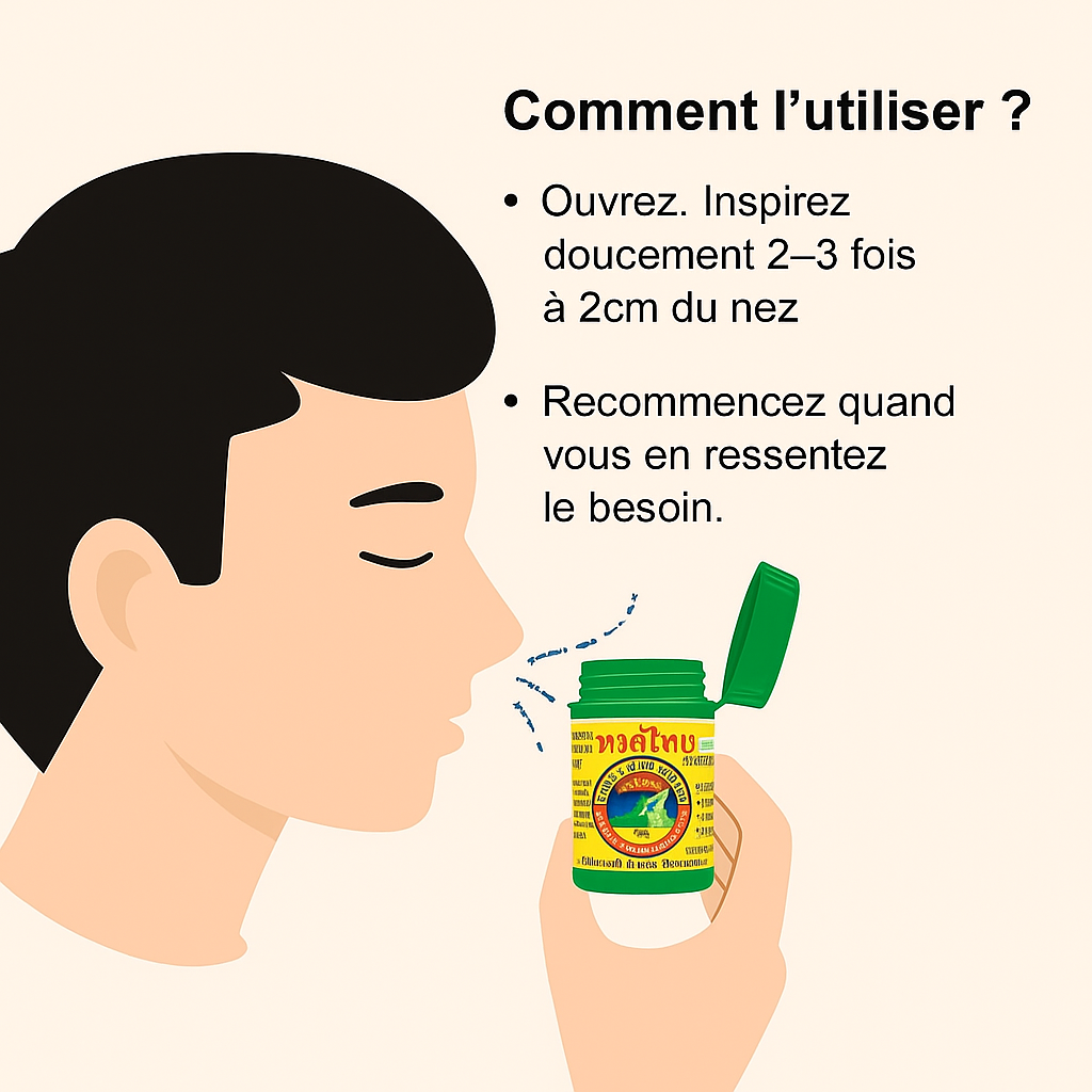 Inhalateur aromathérapie | RELIVIO™