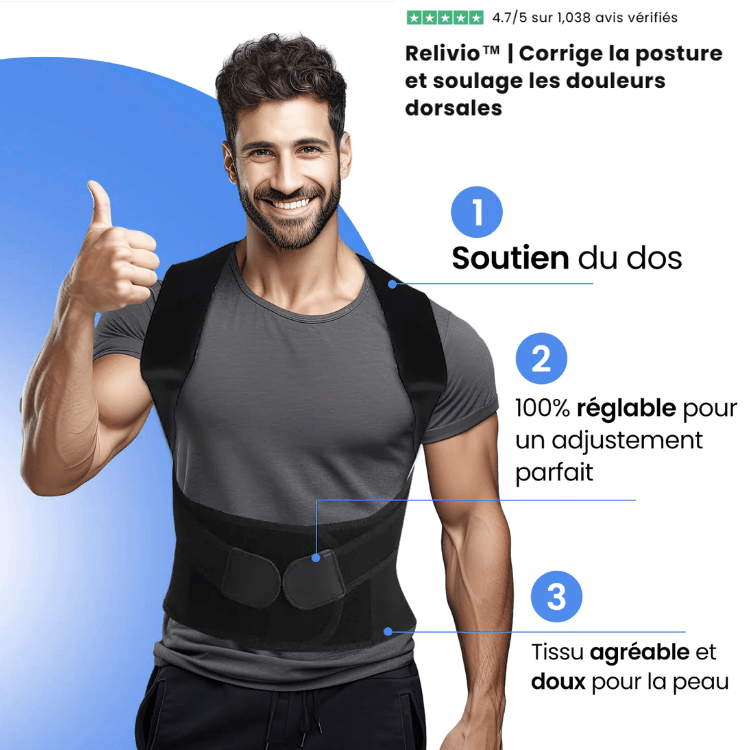 Relivio™ | Corrige la posture