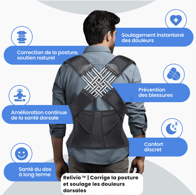 Relivio™ | Corrige la posture
